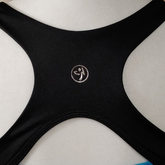 Zumba 🆕 Vintage Break Beat Built In Bra Tank Top M - Picture 9 of 14